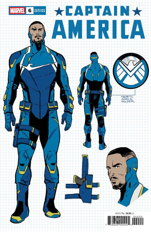 CAPTAIN AMERICA #6 (2026) VALERIO SCHITI DESIGN INC 1:10 VARIANT