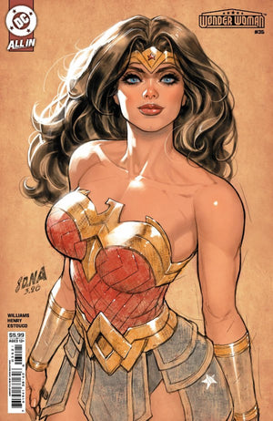 WONDER WOMAN #35 (2026) CVR B DAVID NAKAYAMA CARD STOCK VAR