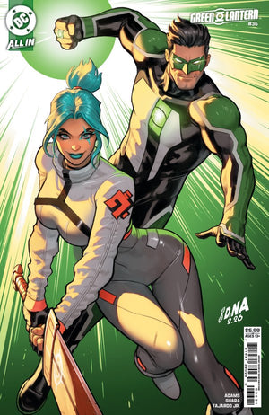 GREEN LANTERN #36 (2026) CVR B DAVID NAKAYAMA CARD STOCK VAR