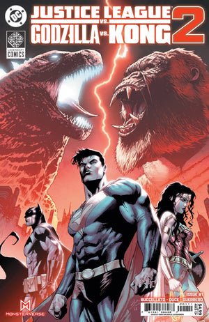 JUSTICE LEAGUE VS GODZILLA VS KONG 2 #1 (OF 7) CVR A CHRISTIAN DUCE