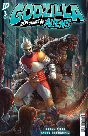 Godzilla: Here There Be Aliens #3 Cover A (Pe)