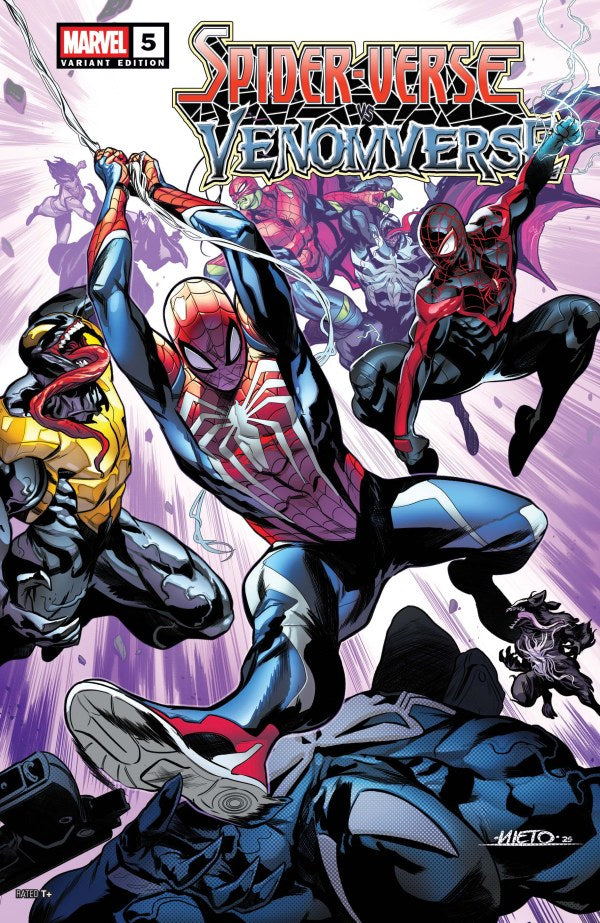 SPIDER-VERSE VS. VENOMVERSE #5 CARLOS NIETO VARIANT