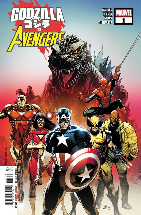 GODZILLA VS. AVENGERS #1