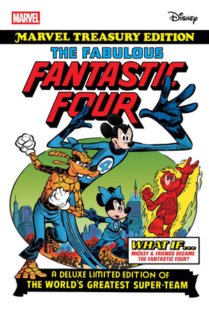 FANTASTIC FOUR #2 (2025) ALESSANDRO PASTROVICCHIO DISNEY WHAT IF? FANTASTIC FOUR HOMAGE VARIANT