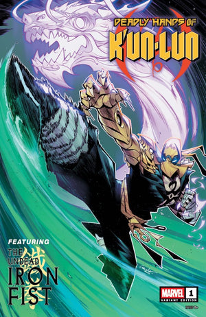 DEADLY HANDS OF K'UN-LUN #1 LEO CHIOLA UNDEAD IRON FIST VARIANT