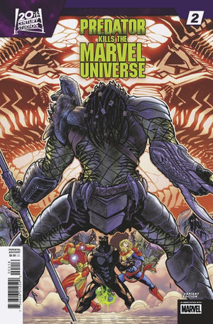 PREDATOR KILLS THE MARVEL UNIVERSE #2 DAVID BALDEON INC 1:25 VARIANT