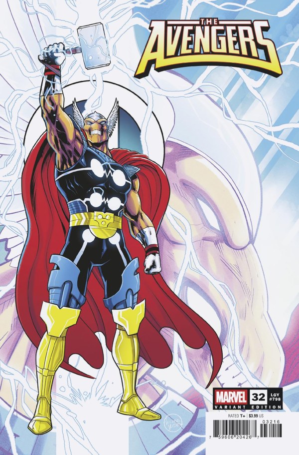 AVENGERS #32 (2025) LUCIANO VECCHIO BETA RAY BILL INC 1:25 VARIANT