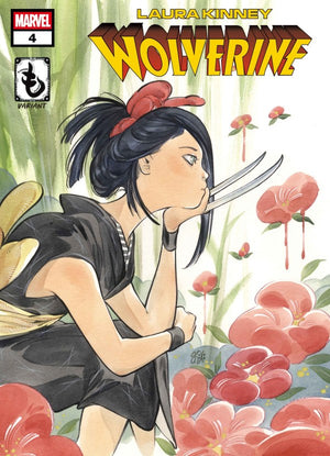 LAURA KINNEY: WOLVERINE #4 PEACH MOMOKO KIMONO VARIANT