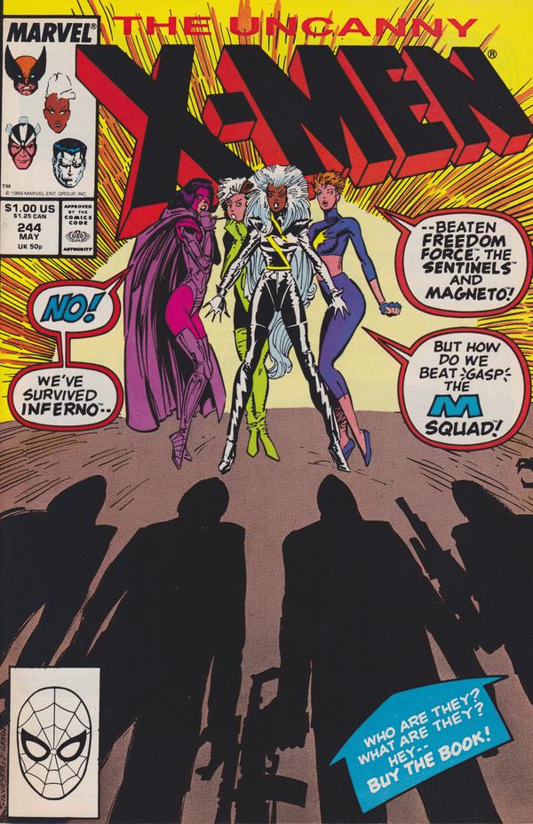 UNCANNY X-MEN #244 FACSIMILE EDITION