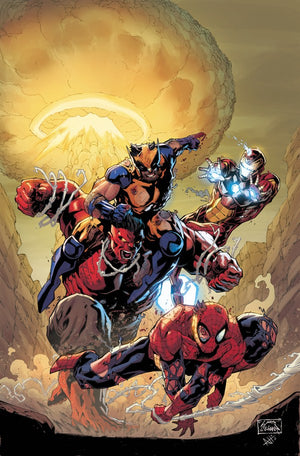 AVENGERS: ARMAGEDDON #1 RYAN STEGMAN RATIO VIRGIN 2ND PRINTING INC 1:25 VARIANT