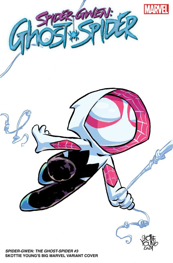 SPIDER-GWEN: THE GHOST-SPIDER #3 (2024) SKOTTIE YOUNG'S BIG MARVEL VARIANT [DPWX]