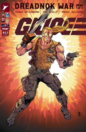 GI JOE #13 CVR D INC 1:25 JESUS MERINO & ADRIANO LUCAS VAR