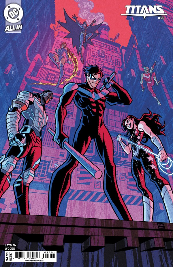 TITANS #25 (2025) CVR C AFU CHAN CARD STOCK VAR