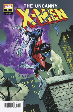 UNCANNY X-MEN #21 (2025) JUSTIN MASON NIGHTCRAWLER VARIANT
