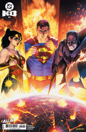 DC K.O. #1 (OF 5) CVR M INC 1:25 NOOBOVICH CARD STOCK VAR