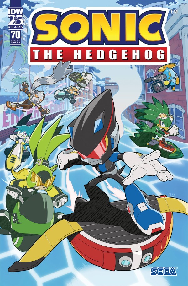 Sonic the Hedgehog #70 Cover A (Hammerstrom) – Fun Box Monster