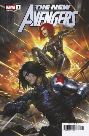 NEW AVENGERS #1 (2025) DERRICK CHEW BLACK WIDOW AND WINTER SOLDIER VARIANT A