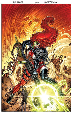 SHE-SPAWN #1 (OF 5) CVR D BRETT BOOTH VAR