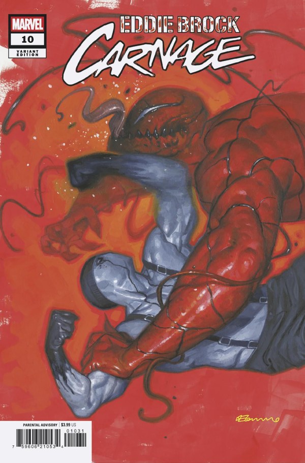 EDDIE BROCK: CARNAGE #10 FABRIZIO DE TOMMASO VARIANT