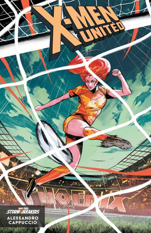 X-MEN UNITED #4 ALESSANDRO CAPPUCCIO MARVEL SOCCER VARIANT