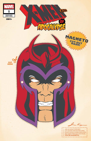 X-MEN OF APOCALYPSE ALPHA #1 RETRO HALLOWEEN MASK VARIANT