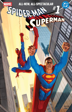 MARVEL/DC: SPIDER-MAN/SUPERMAN #1 E.M. GIST INC 1:25 VARIANT