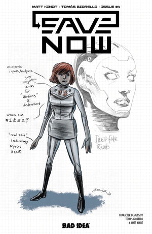SAVE NOW #4 (OF 4) CVR B LEWIS LAROSA MATT KINDT CHARACTER DESIGN VAR