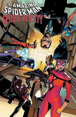 AMAZING SPIDER-MAN: SPIDER-VERSITY #1 PERE PEREZ FOIL VARIANT