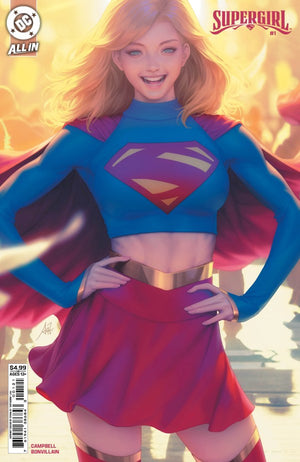 SUPERGIRL #1 (2025) CVR B STANLEY ARTGERM LAU CARD STOCK VAR