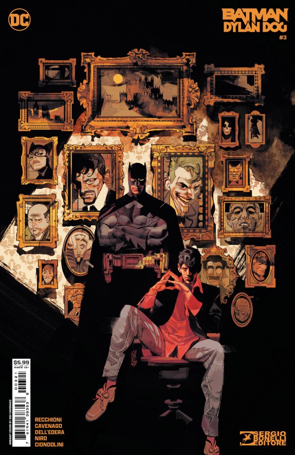 BATMAN DYLAN DOG #3 (OF 3) CVR B GIGI CAVENAGO CARD STOCK VAR