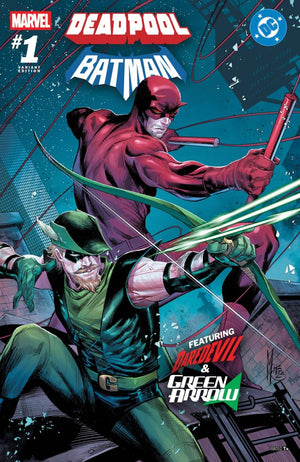 MARVEL/DC: DEADPOOL/BATMAN #1 MARCO CHECCHETTO VARIANT