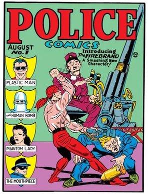 POLICE COMICS #1 FACSIMILE EDITION