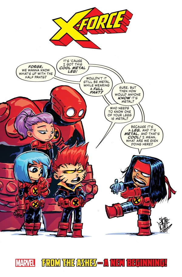 X-FORCE #1 (2024) SKOTTIE YOUNG VARIANT – Fun Box Monster Emporium