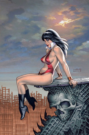VAMPIRELLA: ARMAGEDDON #10 CVR G INC 1:10 JOSEPH MICHAEL LINSNER VIRGIN VAR