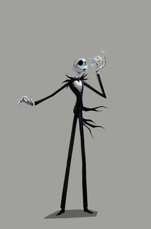 TIM BURTONS THE NIGHTMARE BEFORE CHRISTMAS THE SHIVER OF CHRISTMAS TOWN #4 CVR F INC 1:10 DISNEY LIBRARY VIRGIN VAR