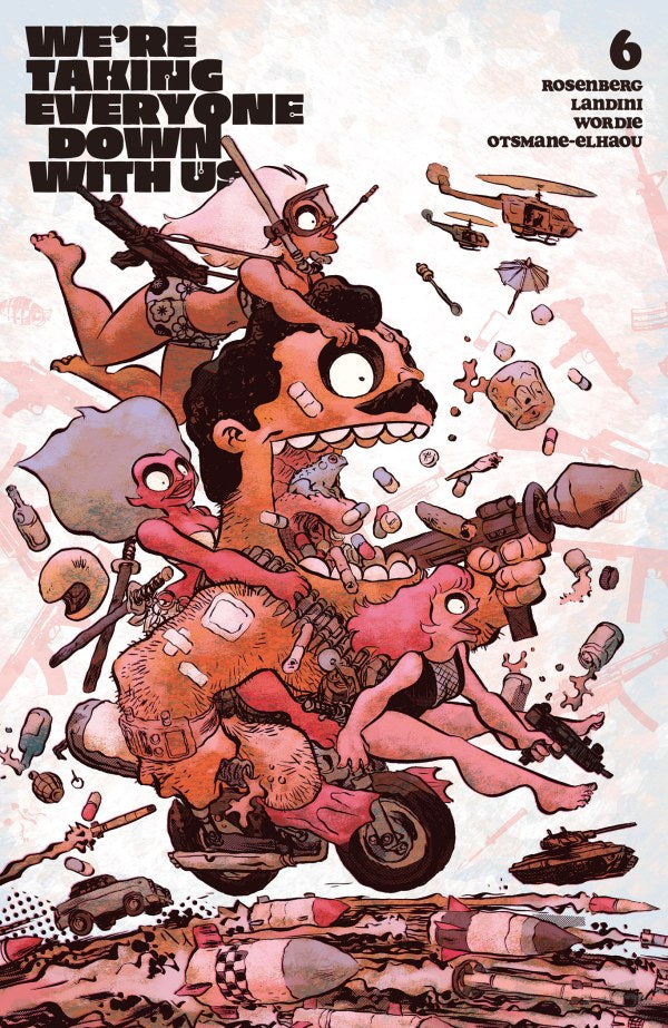 WERE TAKING EVERYONE DOWN WITH US #6 (OF 6) CVR B JESSE LONERGAN VAR (MR)