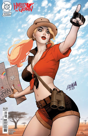 HARLEY QUINN #56 (2025) CVR B DAVID NAKAYAMA CARD STOCK VAR