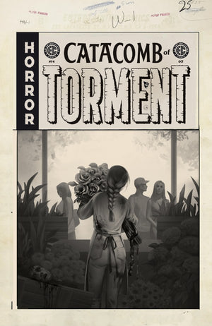 EC CATACOMB OF TORMENT #4 CVR D INC 1:20 REIKO MURAKAMI B&W ARTIST EDITION VAR