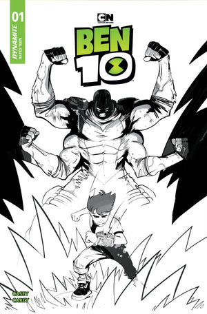 BEN 10 #1 (2026) CVR K INC 1:15 SEBASTIAN PIRIZ LINE ART VAR