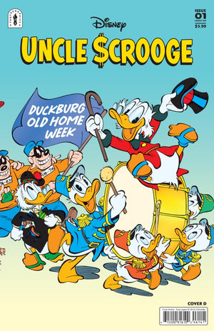 UNCLE SCROOGE FLINTHEART GLOMGOLDS SINISTER SECRET #1 (OF 3) CVR D INC 1:10 DAAN JIPPES & ULRICH SCHROEDER WRAPAROUND VAR