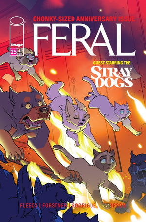FERAL #25 CVR A TONY FLEECS & TRISH FORSTNER WRAPAROUND