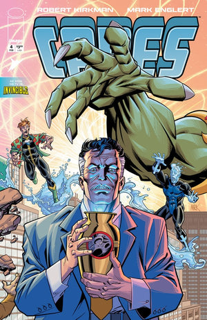 INVINCIBLE UNIVERSE CAPES #4 CVR B MARK ENGLERT VAR