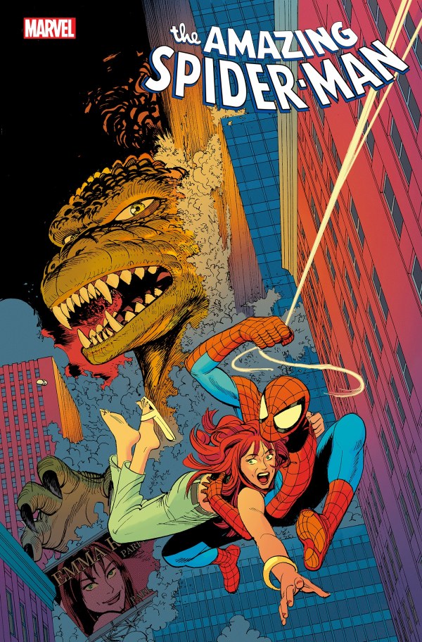 AMAZING SPIDER-MAN #58 (2024) LEO ROMERO GODZILLA VARIANT