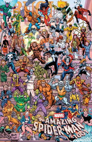 AMAZING SPIDER-MAN #1001 (2026) TODD NAUCK 4-PART CONNECTING LEGACY VARIANT