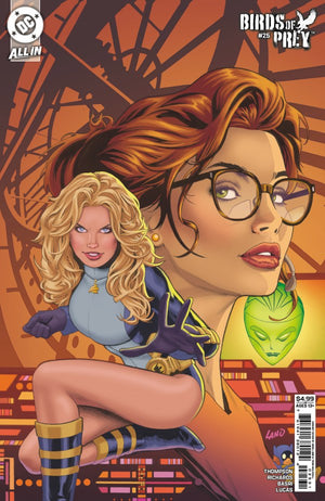 BIRDS OF PREY #25 (2025) CVR C GREG LAND CARD STOCK VAR
