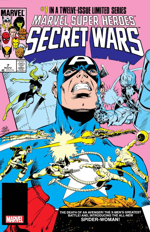 MARVEL SUPER HEROES SECRET WARS #7 FACSIMILE EDITION ***FOIL VARIANT