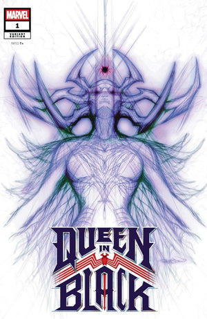 QUEEN IN BLACK #1 PATRICK GLEASON HELA WHITE WEB-HEAD VARIANT [QIB]