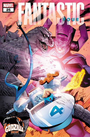FANTASTIC FOUR #25 (2024) GREG LAND GODZILLA VARIANT