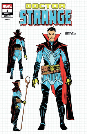 DOCTOR STRANGE #1 (2025) GEOFF SHAW DESIGN INC 1:10 VARIANT