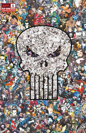 PUNISHER: RED BAND #1 (2025) MR GARCIN VARIANT [POLYBAGGED]